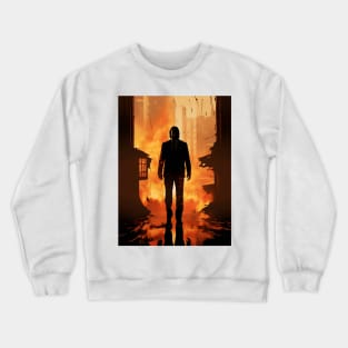 Unleash Your Inner Assassin with a Stunning John Wick Print Crewneck Sweatshirt